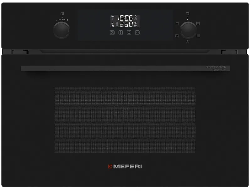 Духовой шкаф электрический MEFERI MEO607BK MICROWAVE