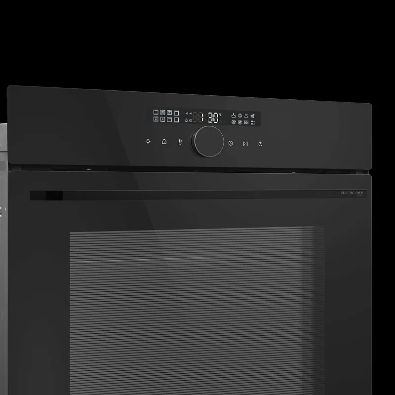 Комплект встраиваемой техники 60см черный MEFERI MS60BK43