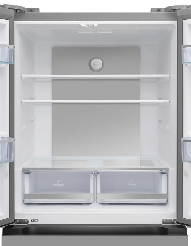 Холодильник отдельностоящий, с инвертором MEFERI MFR83IX TOTAL NO FROST FRENCH DOOR COMFORT, двухкамерный, с зоной свежести, с льдогенератором