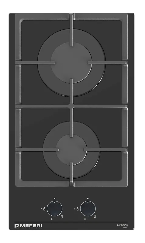 Варочная панель газовая MEFERI MGH302BK GLASS LIGHT