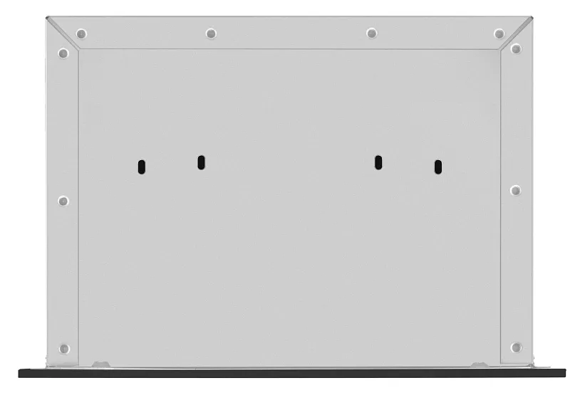 Вытяжка кухонная MEFERI INBOX52BK GLASS COMFORT, 52 см, встраиваемая, черная, стекло, производительность 950 м3/ч, 3 скорости, низкий уровень шума, режимы отвод и рециркуляция, пульт дистанционного управления, гарантия 3 года