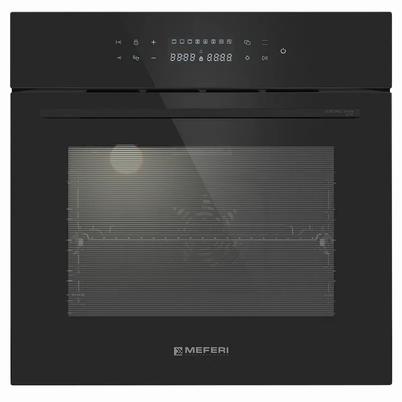Комплект встраиваемой техники 60см черный MEFERI MS60BK04