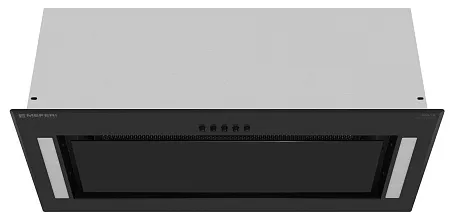 Вытяжка кухонная MEFERI INBOX60BK GLASS POWER, 60 см, встраиваемая, черная, стекло, производительность 900 м3/ч, 3 скорости, низкий уровень шума, режимы отвод и рециркуляция, гарантия 3 года Вытяжка кухонная MEFERI INBOX60BK GLASS POWER, 60 см, встраиваемая, черная, стекло, производительность 900 м3/ч, 3 скорости, низкий уровень шума, режимы отвод и рециркуляция, гарантия 3 года