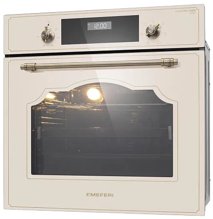 Комплект встраиваемой техники MEFERI 60см бежевый MS60BG77 Комплект встраиваемой техники MEFERI 60см бежевый MS60BG77