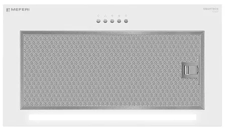Вытяжка кухонная MEFERI SMARTBOX52WH POWER, 52 см, встраиваемая, белая, производительность 900 м3/ч, 3 скорости, низкий уровень шума, режимы отвод и рециркуляция, гарантия 3 года Вытяжка кухонная MEFERI SMARTBOX52WH POWER, 52 см, встраиваемая, белая, производительность 900 м3/ч, 3 скорости, низкий уровень шума, режимы отвод и рециркуляция, гарантия 3 года