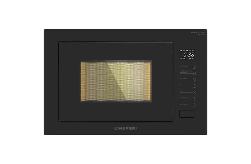 Микроволновая печь встраиваемая MEFERI MMO6025BK MATT ULTRA