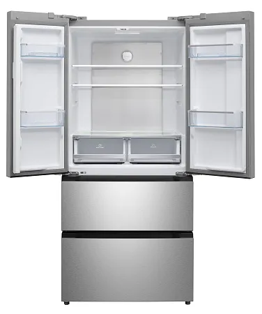 Холодильник отдельностоящий, с инвертором MEFERI MFR83IX TOTAL NO FROST FRENCH DOOR COMFORT, двухкамерный, с зоной свежести, с льдогенератором Холодильник отдельностоящий, с инвертором MEFERI MFR83IX TOTAL NO FROST FRENCH DOOR COMFORT, двухкамерный, с зоной свежести, с льдогенератором