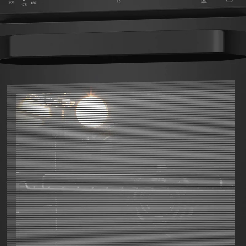 Комплект встраиваемой техники 45 см черный MEFERI MS45BK02