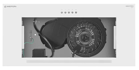 Вытяжка кухонная MEFERI SMARTBOX60WH LIGHT, 60 см, встраиваемая, белая, производительность 650 м3/ч, 3 скорости, низкий уровень шума, режимы отвод и рециркуляция, гарантия 3 года Вытяжка кухонная MEFERI SMARTBOX60WH LIGHT, 60 см, встраиваемая, белая, производительность 650 м3/ч, 3 скорости, низкий уровень шума, режимы отвод и рециркуляция, гарантия 3 года