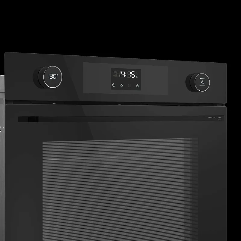 Комплект встраиваемой техники 60см черный MEFERI MS60BK22