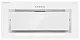 Вытяжка кухонная MEFERI SMARTBOX60WH GLASS POWER, 60 см, встраиваемая, белая, стекло, производительность 900 м3/ч, 3 скорости, низкий уровень шума, режимы отвод и рециркуляция, гарантия 3 года