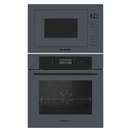 Комплект встраиваемой техники MEFERI 60см серый MS60GR21 Комплект встраиваемой техники MEFERI 60см серый MS60GR21