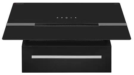 Вытяжка кухонная MEFERI AIRBOX60BK COMFORT PLUS, 60 см, наклонная, черная, стекло, производительность 1200 м3/ч, 3 скорости, низкий уровень шума, режимы отвод и рециркуляция, гарантия 3 года Вытяжка кухонная MEFERI AIRBOX60BK COMFORT PLUS, 60 см, наклонная, черная, стекло, производительность 1200 м3/ч, 3 скорости, низкий уровень шума, режимы отвод и рециркуляция, гарантия 3 года