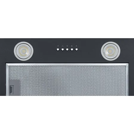 Вытяжка кухонная MEFERI INBOX60BK ULTRA, 60 см, встраиваемая, черная, производительность 1100 м3/ч, 3 скорости, низкий уровень шума, режимы отвод и рециркуляция, гарантия 3 года Вытяжка кухонная MEFERI INBOX60BK ULTRA, 60 см, встраиваемая, черная, производительность 1100 м3/ч, 3 скорости, низкий уровень шума, режимы отвод и рециркуляция, гарантия 3 года