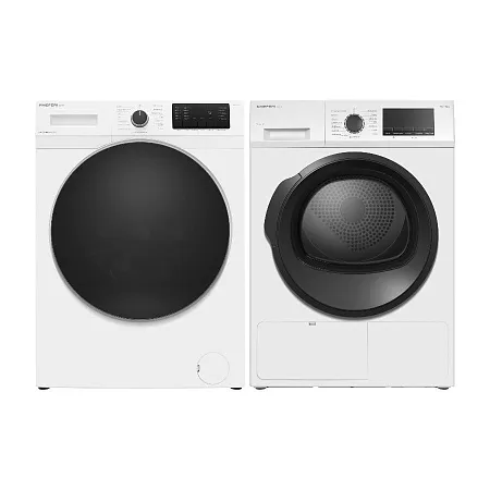 Комплект из стиральной и сушильной машин белый MEFERI MS10WH82 ULTRA Комплект из стиральной и сушильной машин белый MEFERI MS10WH82 ULTRA