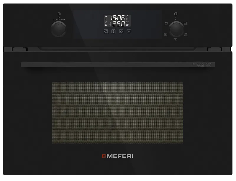 Духовой шкаф электрический MEFERI MEO607BK MICROWAVE