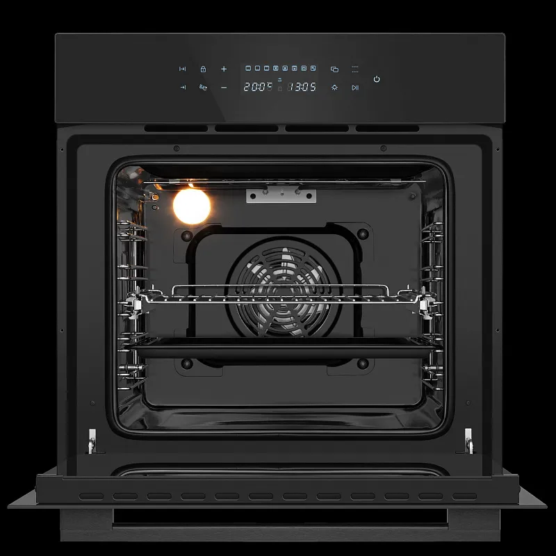 Комплект встраиваемой техники 60см черный MEFERI MS60BK13