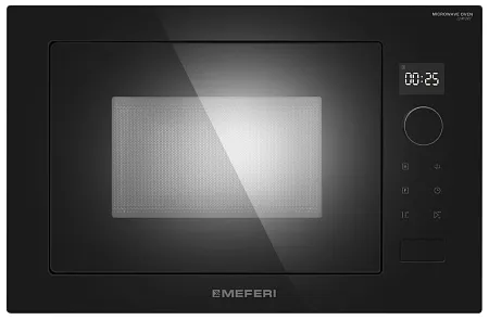 Микроволновая печь встраиваемая MEFERI MMO6025BK COMFORT Микроволновая печь встраиваемая MEFERI MMO6025BK COMFORT