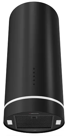 Вытяжка кухонная цилиндрическая настенная MEFERI TUBE35BK COMFORT, 35 см, черная, производительность 1200 м3/ч, 3 скорости, низкий уровень шума, режимы отвод и рециркуляция, гарантия 3 года Вытяжка кухонная цилиндрическая настенная MEFERI TUBE35BK COMFORT, 35 см, черная, производительность 1200 м3/ч, 3 скорости, низкий уровень шума, режимы отвод и рециркуляция, гарантия 3 года