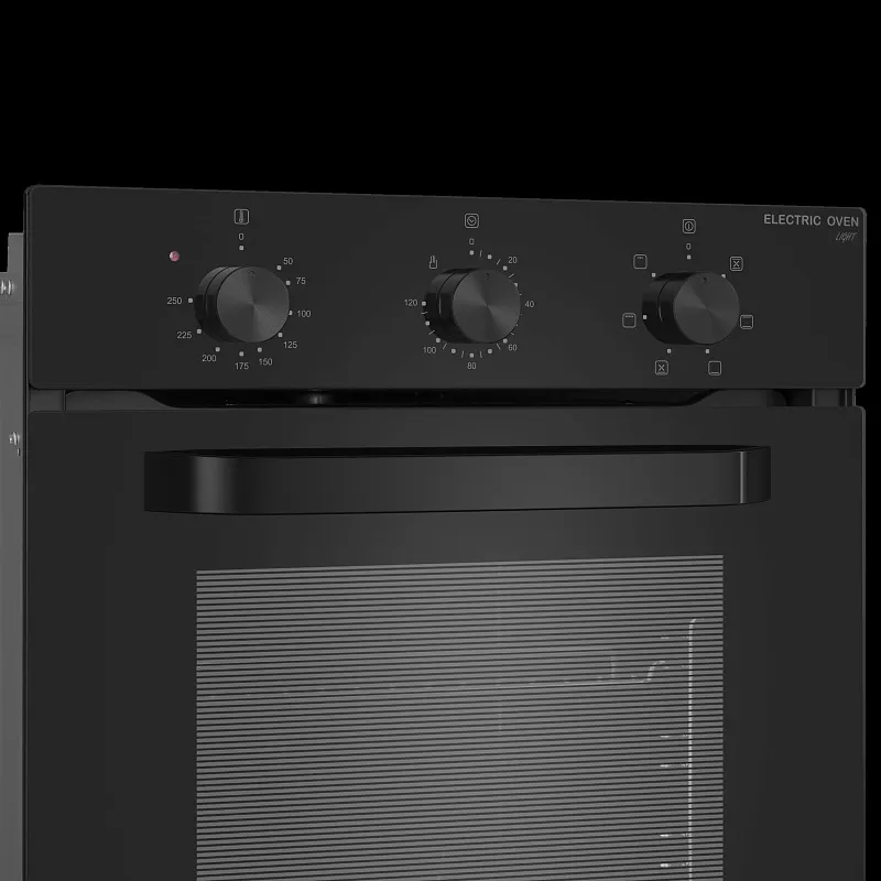 Комплект встраиваемой техники 45 см черный MEFERI MS45BK02