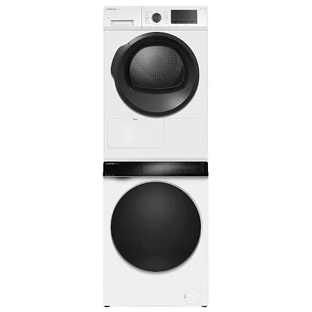 Колонна из стиральной и сушильной машин серая MEFERI MS10WH83 COMFORT Колонна из стиральной и сушильной машин серая MEFERI MS10WH83 COMFORT