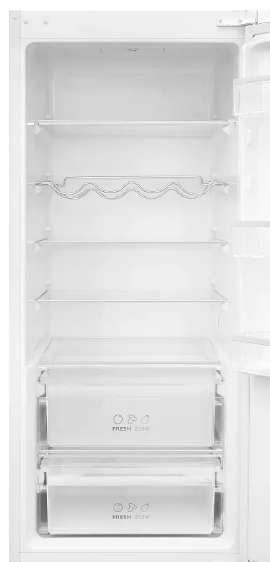Холодильник встраиваемый MEFERI MBR193 LOW FROST LIGHT (модификация 2026 года), двухкамерный, двухдверный, перенавешиваемые двери, NoFrost в морозильной камере