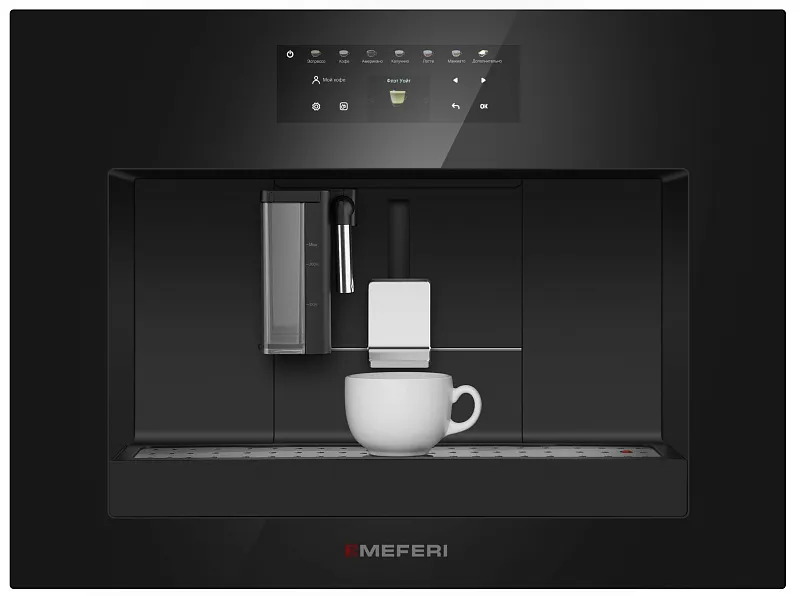 Кофемашина встраиваемая MEFERI MCM6010BK COMFORT PLUS