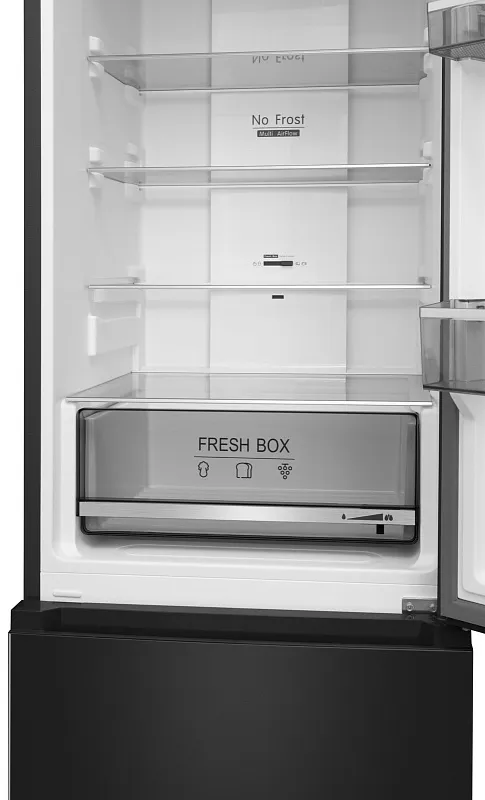 Холодильник отдельностоящий с инвертором MEFERI MFR200BK TOTAL NO FROST COMBI ULTRA