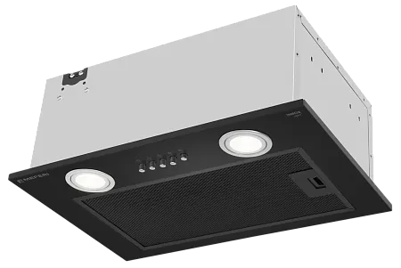 Вытяжка кухонная MEFERI INBOX45BK LIGHT, 45 см, встраиваемая, черная, производительность 650 м3/ч, 3 скорости, низкий уровень шума, режимы отвод и рециркуляция, гарантия 3 года Вытяжка кухонная MEFERI INBOX45BK LIGHT, 45 см, встраиваемая, черная, производительность 650 м3/ч, 3 скорости, низкий уровень шума, режимы отвод и рециркуляция, гарантия 3 года