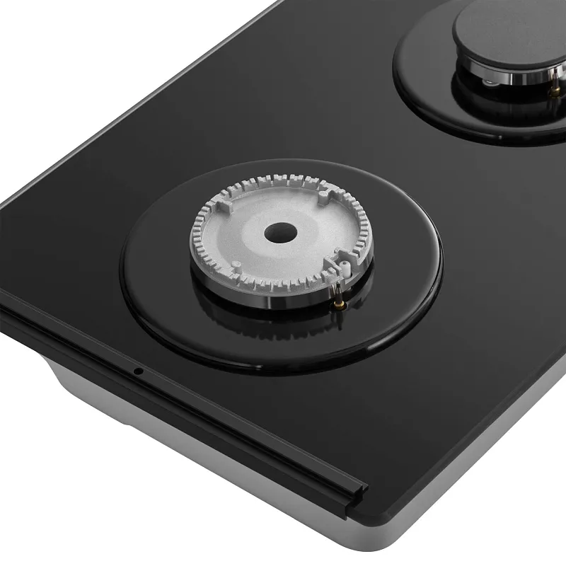 Варочная панель газовая MEFERI MGH302BK GLASS LIGHT