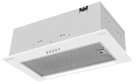 Вытяжка кухонная MEFERI SMARTBOX52WH POWER, 52 см, встраиваемая, белая, производительность 900 м3/ч, 3 скорости, низкий уровень шума, режимы отвод и рециркуляция, гарантия 3 года