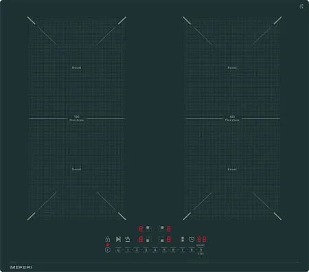 Варочная панель индукционная MEFERI MIH604BK ULTRA (Модификация 2026 года)
