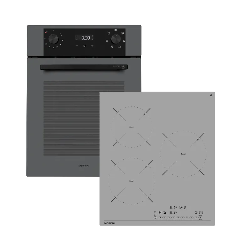 Фото komplekt_vstraivaemoy_tekhniki_meferi_45sm_seryy_ms45gr21 на сайте meferi-home.ru Комплект встраиваемой техники MEFERI 45см черный MS45GR21 - изображение komplekt_vstraivaemoy_tekhniki_meferi_45sm_seryy_ms45gr21