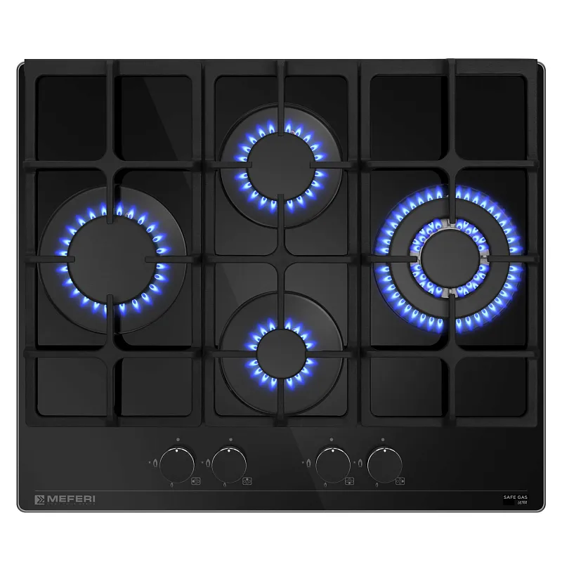 Комплект встраиваемой техники 60см черный MEFERI MS60BK11