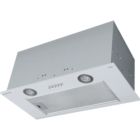 Вытяжка кухонная MEFERI INBOX60WH ULTRA, 60 см, встраиваемая, белая, производительность 1100 м3/ч, 3 скорости, низкий уровень шума, режимы отвод и рециркуляция, гарантия 3 года Вытяжка кухонная MEFERI INBOX60WH ULTRA, 60 см, встраиваемая, белая, производительность 1100 м3/ч, 3 скорости, низкий уровень шума, режимы отвод и рециркуляция, гарантия 3 года
