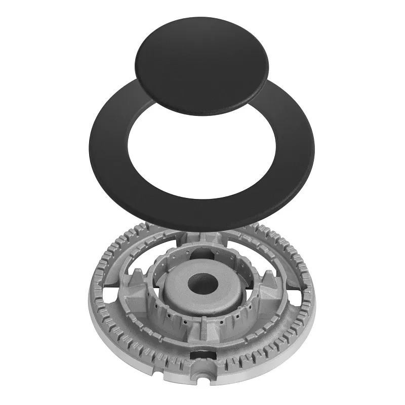 Варочная панель газовая MEFERI MGH604WH GLASS POWER