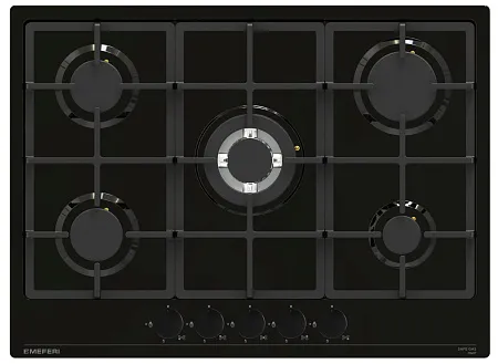 Варочная панель газовая MEFERI MGH705BK POWER