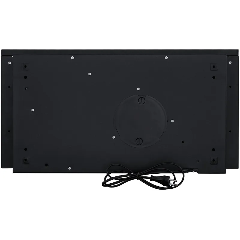 Вытяжка телескопическая кухонная MEFERI SLIDEBOX60BK LIGHT, 60 см, черный, производительность 650 м3/ч, 2 скорости, низкий уровень шума, режимы отвод и рециркуляция, гарантия 3 года