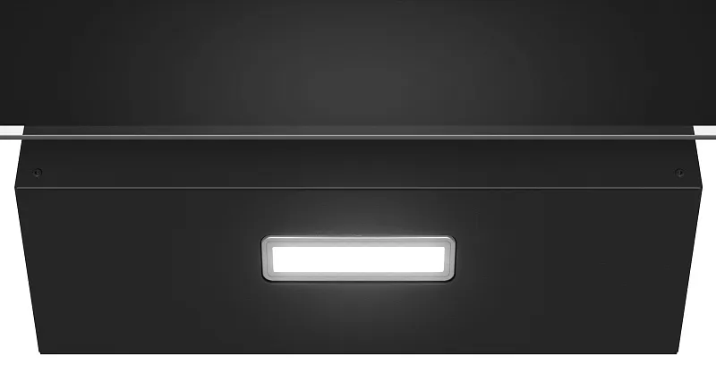 Вытяжка кухонная MEFERI AIRBOX45BK LIGHT, 45 см, наклонная, черная, стекло, производительность 650 м3/ч, 3 скорости, низкий уровень шума, режимы отвод и рециркуляция, гарантия 3 года