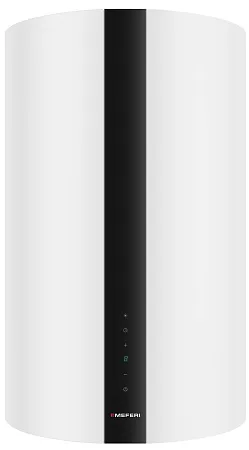 Вытяжка кухонная цилиндрическая настенная MEFERI TUBE40WH COMFORT PLUS, 40 см, белая, производительность 1200 м3/ч, 5 скоростей, низкий уровень шума, режимы отвод и рециркуляция, сенсорное управление, гарантия 3 года Вытяжка кухонная цилиндрическая настенная MEFERI TUBE40WH COMFORT PLUS, 40 см, белая, производительность 1200 м3/ч, 5 скоростей, низкий уровень шума, режимы отвод и рециркуляция, сенсорное управление, гарантия 3 года
