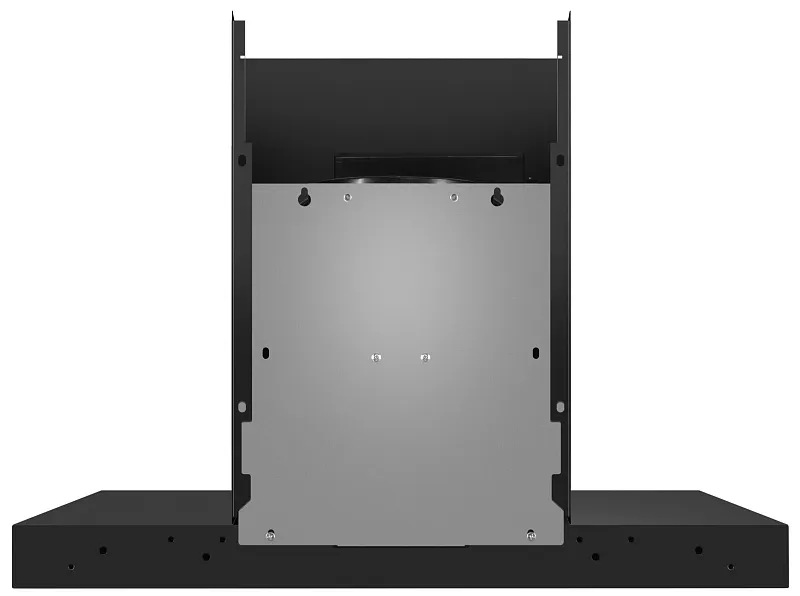 Вытяжка кухонная MEFERI SLIMBOX60BK COMFORT, 60 см, купольная, черная, производительность 950 м3/ч, 3 скорости, низкий уровень шума, режимы отвод и рециркуляция, гарантия 3 года