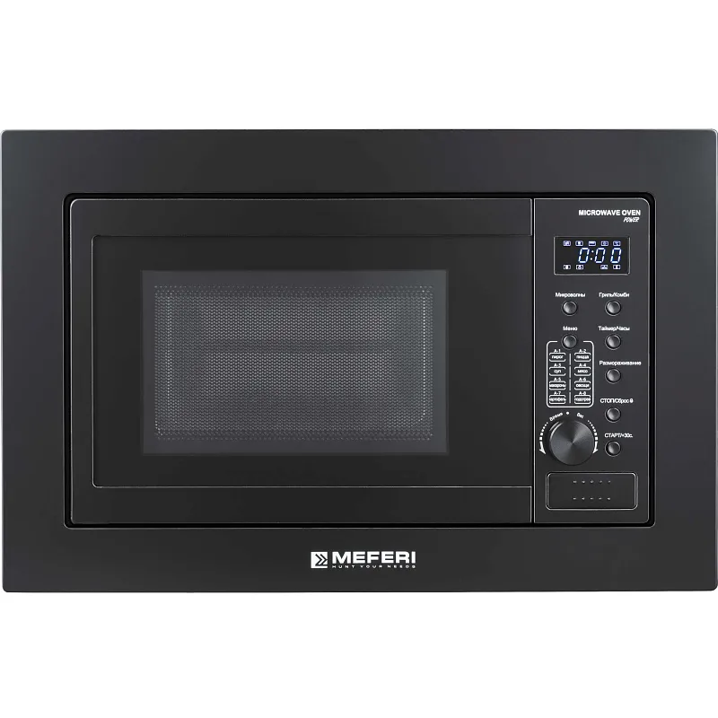 Фото mikrovolnovaya_pech_vstraivaemaya_mmo6020bk_power на сайте meferi-home.ru Микроволновая печь встраиваемая MEFERI MMO6020BK POWER - изображение mikrovolnovaya_pech_vstraivaemaya_mmo6020bk_power