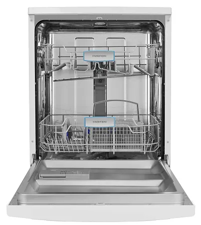 Посудомоечная машина отдельностоящая MEFERI MDW6062WH FS LIGHT, 60 см, напольная, 12 комплектов посуды, 6 программ, 2 корзины, половинная загрузка, отсрочка, защита от протечек, внутренняя подсветка Посудомоечная машина отдельностоящая MEFERI MDW6062WH FS LIGHT, 60 см, напольная, 12 комплектов посуды, 6 программ, 2 корзины, половинная загрузка, отсрочка, защита от протечек, внутренняя подсветка
