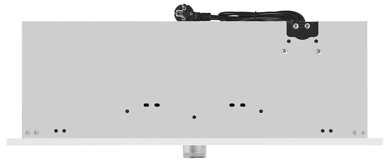 Вытяжка кухонная MEFERI INBOX52WH PUSH COMFORT, 52 см, встраиваемая, белая, производительность 950 м3/ч, 3 скорости, с утапливаемым переключателем, низкий уровень шума, режимы отвод и рециркуляция, гарантия 3 года