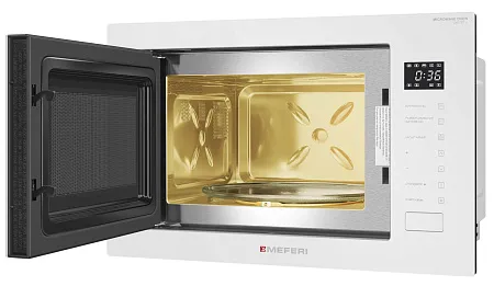 Микроволновая печь встраиваемая MEFERI MMO6028WH COMFORT PLUS Микроволновая печь встраиваемая MEFERI MMO6028WH COMFORT PLUS