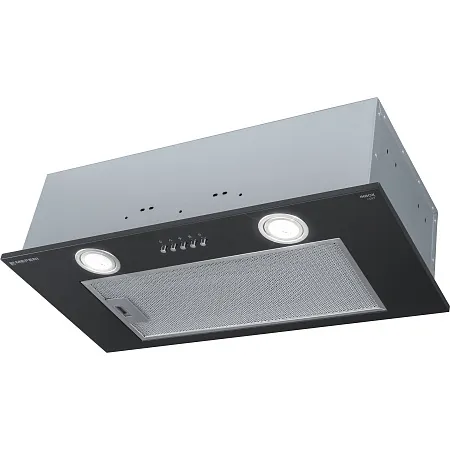 Вытяжка кухонная MEFERI INBOX60BK LIGHT, 60 см, черная, производительность 650 м3/час,  3 скорости, низкий уровень шума, режимы отвод и рециркуляция, гарантия 3 года Вытяжка кухонная MEFERI INBOX60BK LIGHT, 60 см, черная, производительность 650 м3/час,  3 скорости, низкий уровень шума, режимы отвод и рециркуляция, гарантия 3 года