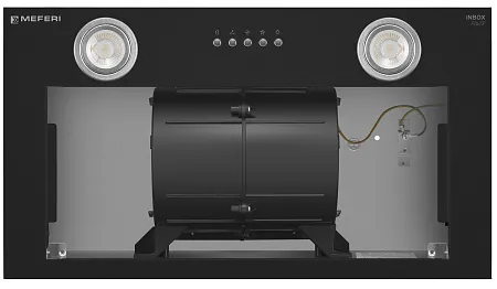 Вытяжка кухонная MEFERI INBOX52BK POWER, 52 см, встраиваемая, черная, производительность 900 м3/ч, 3 скорости, низкий уровень шума, режимы отвод и рециркуляция, гарантия 3 года Вытяжка кухонная MEFERI INBOX52BK POWER, 52 см, встраиваемая, черная, производительность 900 м3/ч, 3 скорости, низкий уровень шума, режимы отвод и рециркуляция, гарантия 3 года
