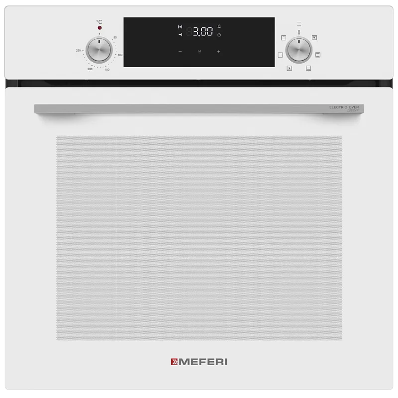 Фото dukhovoy_shkaf_elektricheskiy_meo607wh_comfort на сайте meferi-home.ru Духовой шкаф электрический MEFERI MEO607WH COMFORT - изображение dukhovoy_shkaf_elektricheskiy_meo607wh_comfort