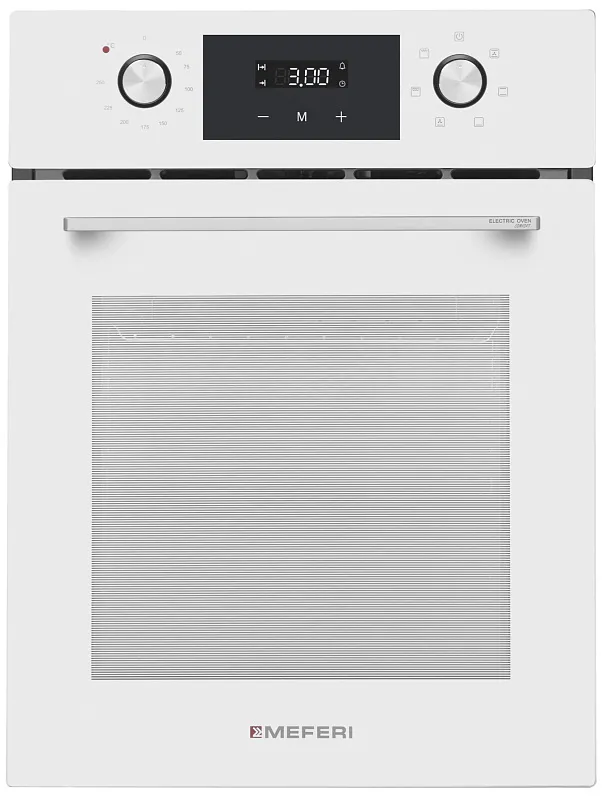 Фото dukhovoy_shkaf_elektricheskiy_meo458wh_comfort на сайте meferi-home.ru Духовой шкаф электрический MEFERI MEO458WH COMFORT - изображение dukhovoy_shkaf_elektricheskiy_meo458wh_comfort