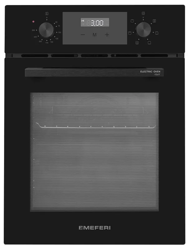 Комплект встраиваемой техники MEFERI 45см черный MS45BK24